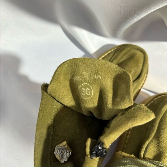 Free People Wedge Moccasin Ankle Boots "Aiden" New Size 36 - Picture 7 of 7